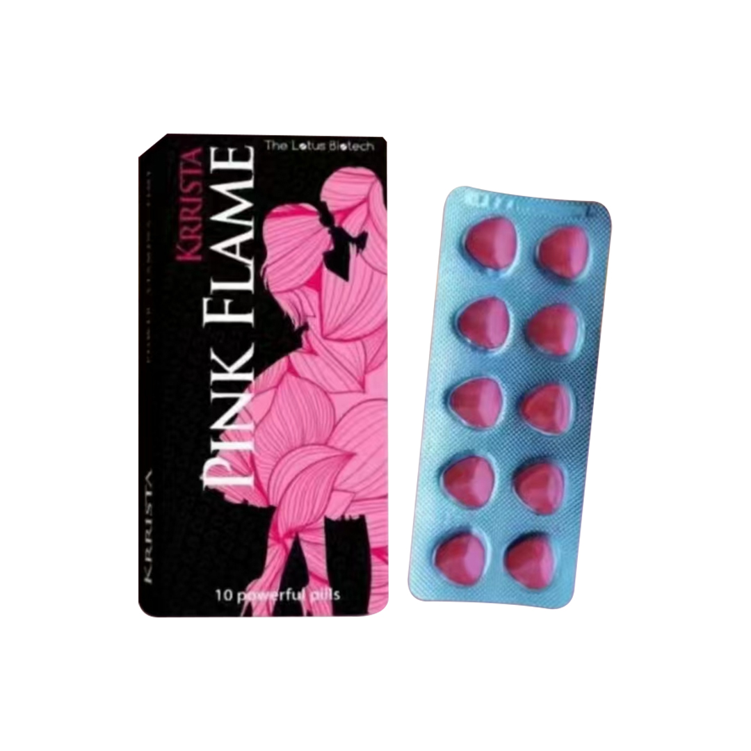 「巅峰粉色佳人 PINK FEMALE」助勃+强力延时 50mg他达拉非+100mg达泊西汀 10片/板